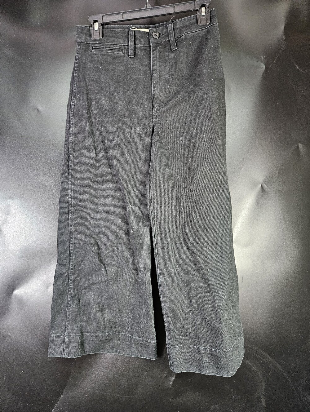 Madewell Black Wide Leg Jeans